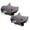 A716 Grey 3.9x3.7x1.8" 2Pack, variant on 2Pcs Bathtub Faucet Cover For Kids 4inch Cute Shaped Faucet Cover Bathtub Baby Proof Bath Spout Cover Extender For Toddlers Kids Faucets