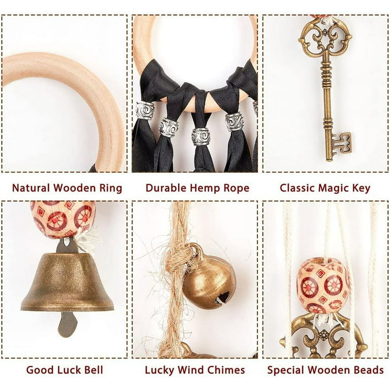 3Pcs Witch Bells Alloy Door Knob Hanger Witch Bell Wind 3Pcs Witch Bells Alloy Door Knob Hanger Witch Bell Wind