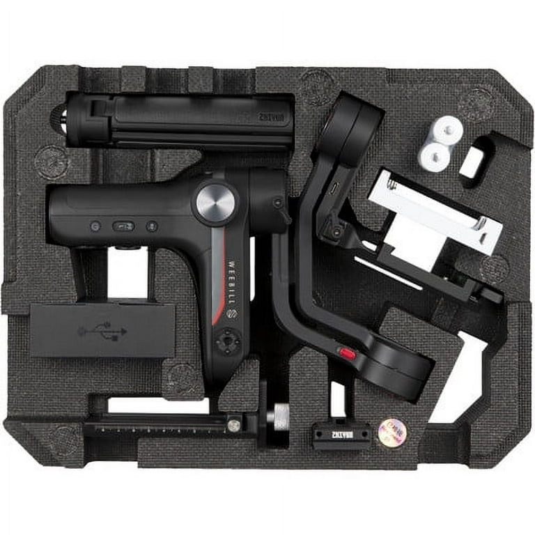 Zhiyun-Tech WEEBILL-S Handheld Gimbal Stabilizer Bundle with 64GB