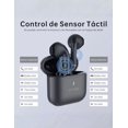 thumbnail image 4 of AUDIFONOS BLUETOOTH CARGA RAPIDA CONTROLES TOUCH INCLUYE BOLSA NEGRO, 4 of 7