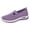 Purple, variant on YOUYEDIAN Orthopedic Shoes for Women Arch Support Slip on Non Slip Running Shoes Wide Mesh Stretch Walking Shoes Comfortable 2026 Orthopedic Shoes (Black)