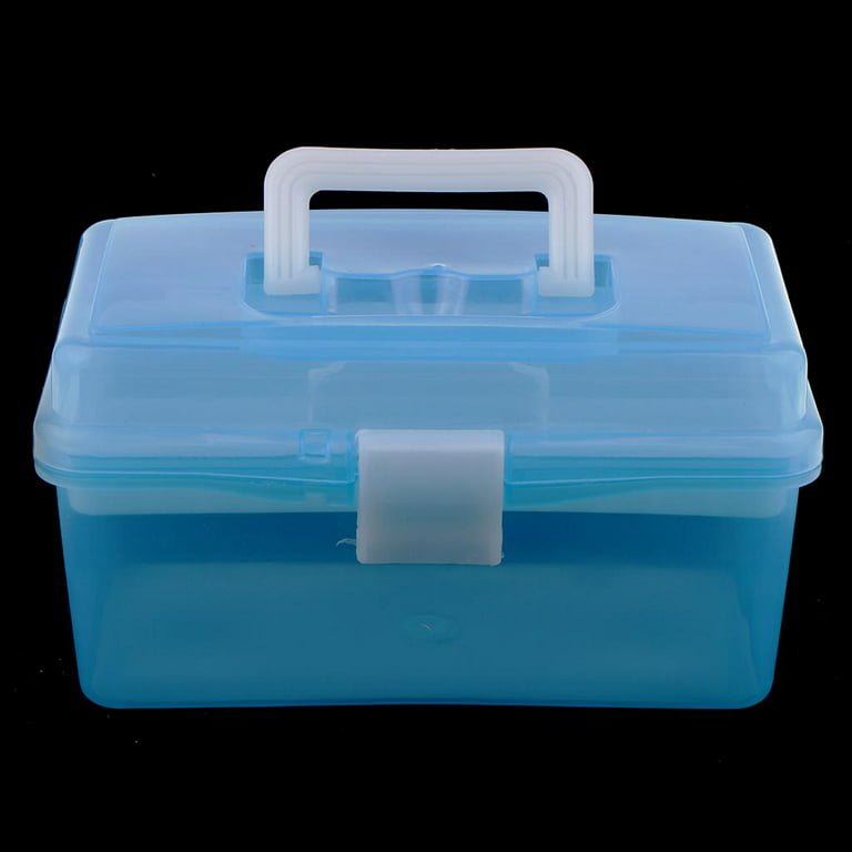 Multi-functional Durable Transparent Storage Box With Removable