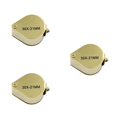 thumbnail image 2 of tamizeot Jewelry Magnifier Lens Clear Jewelers Eyes Tools 30X21mm Magnifying Glass 3Set, 2 of 6