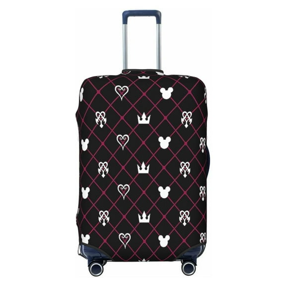 Kingdom Hearts - Dream Luggage Cover Approved Travel Suitcase Protector Elastic Washable Baggage Covers For 18-21 Inch Luggage