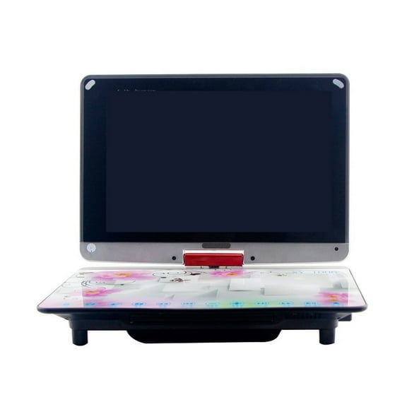 Full Format Multifunction Portable Home DVD Player TV Support USB Port SD Card Play And Swivel HD Screen Touch ,Easy to Use