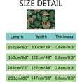 thumbnail image 3 of Crawling Indoor Carpet Play Mat Tropical Leaves Sloth for Living Room Bedroom Educational Nursery Floor Mat Area Rugs 60x39inch, 3 of 6