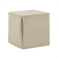 thumbnail image 5 of Outdoor End Table Cover - Waterproof Vinyl Patio Furniture Protector - Washable, Tan - 21" x 21", 5 of 6