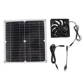 thumbnail image 2 of Solar Panel Fan, Lightweight Solar Powered Fan  For Home For Travel, 2 of 8