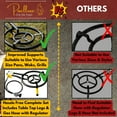 thumbnail image 7 of Paella Burner and Stand Set 16 Inch Dual Ring Propane Burner Outdoor Stove with Table Top Stand & Regulator, Portable Gas Cooker Wok Burner for Camping, Crawfish Boil Cooking Outdoor Paellera, 7 of 7