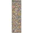 thumbnail image 2 of Safavieh Nantucket Branden Geometric Hand Tufted Multicolor Runner Rug, 2'3" x 8', 2 of 7