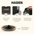 thumbnail image 3 of Haden Dorset 1.7 Liter Stainless Steel Electric Kettle, Black / Copper - 75070, 3 of 9