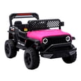 thumbnail image 3 of iRerts 12V Ride on Cars with Remote Control, Powered Ride on Toys Truck with Bluetooth, Music, MP3/USB Port, Swing Mode, Electric Cars for Kids Boys Girls 2-5 Ages, Pink, 3 of 7