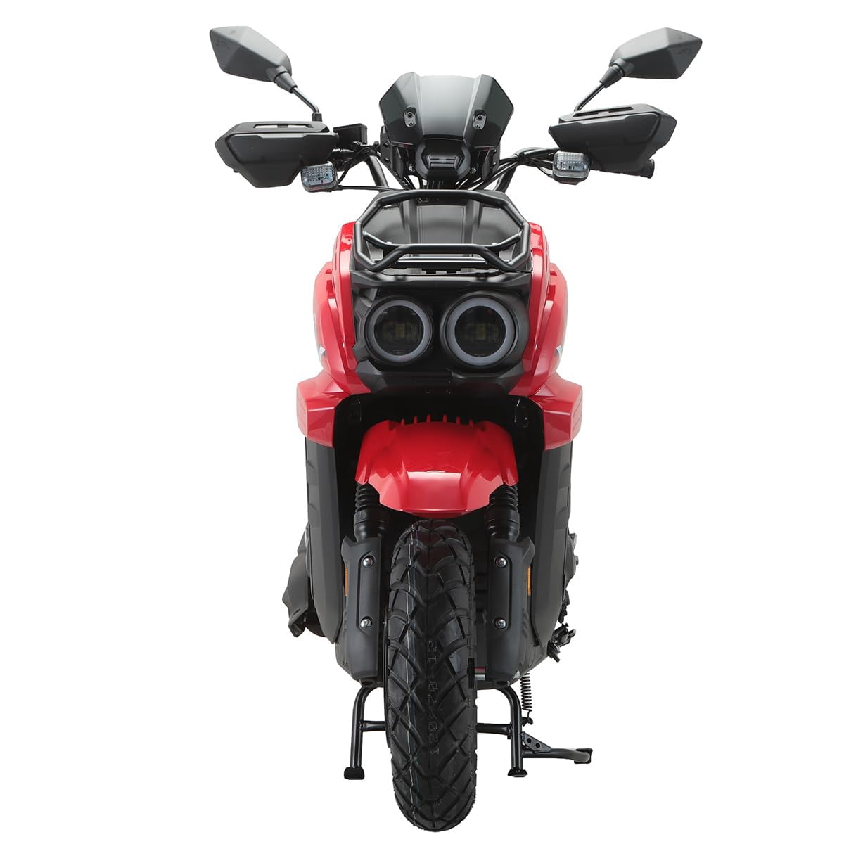 X‑Pro Tank 200 EFI 200 Gas Moped with EFI, Automatic Transmission, 12" Alloy Wheels, LED Lights & LCD Display