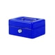 thumbnail image 1 of Wosthever Mini caja de dinero en efectivo con cerradura para Hotel y oficina en casa, para dormitorio, bandeja para monedas, caja de Azul, 1 of 6
