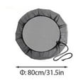 thumbnail image 1 of GLFILL Filet de Seau de Pluie avec Corde Couvercle de Protection pour Seau d'Eau Feuillage 80cm, 1 of 9