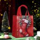 thumbnail image 5 of Bolsas de Regalo de Navidad Bolsa de Compras de Papel Rojo de Navidad Bolsa de Envoltura de Regalo de Vacaciones Bolsas de Regalo Pequeñas, 5 of 6