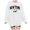 hwj# White447, variant on Huowey Women Oversized Crewneck Sweatshirt Vintage Letter Print Soft Loose Long Sleeve Casual Relaxed Top Streetwear Back To College Fall Basic Clothes,White,M