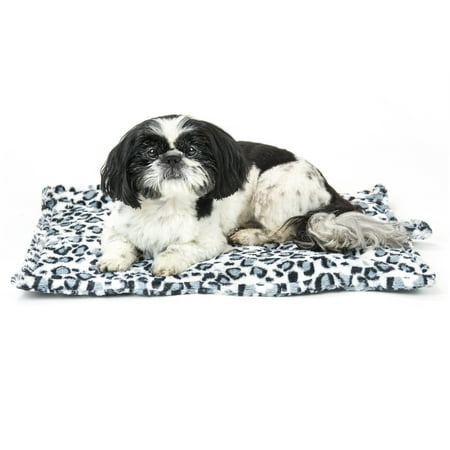 UPC: 0842229102307 | FurHaven Pet Products ThermaNAP™ Faux Fur Self-Warming Pet Bed Mat – Snow Leopard Small
