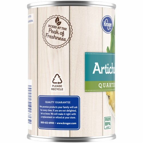 KR Quartered Artichoke Hearts in Brine 14 oz - Pack of 2