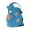 Blue, variant on Easter Basket Cartoon Chicks Eggs Felt Tote Bag Happy Easter Party Decorations Candy Bags Kids Gift Package