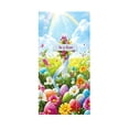 thumbnail image 2 of Hometravel Easter Door Curtain Party Decorations, Festive Hanging Background for Holiday Celebration, Spring Themed Door Cover for Events, Home, and Party Display, 2 of 6