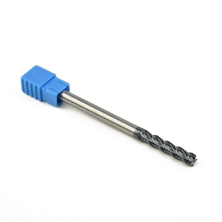 

Extra Long Shank 100mm Tungsten Carbide End Mill HRC50 CNC Cutter 4Flutes 6MM