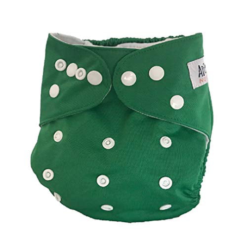 Adenous Baby Cloth Diaper Shower Gift Washable One Size Adjustable Soft 5 Pack with Microfiber Inserts Baby Clothes Diapers Baby Boy Reusable Baby Girl Lavables New Born Diapers