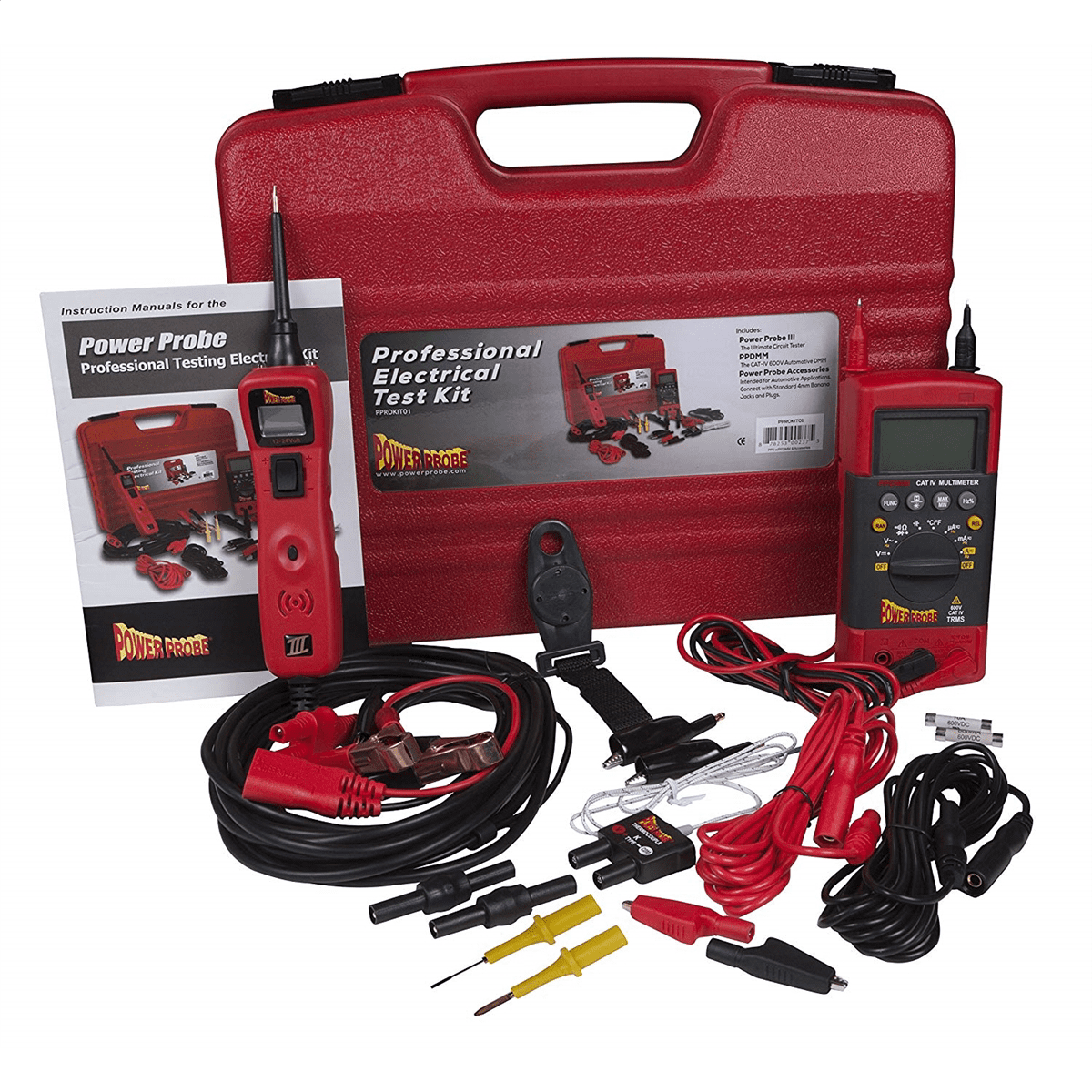 Free Shipping Power Probe PPKIT04 4 Master Kit w Intelligent Circuit Tracer Walmart