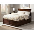 thumbnail image 3 of Metro Platform Bed with Flat Panel Foot Board and Twin Size Urban Trundle Bed in, Multiple Colors and Sizes, 3 of 10