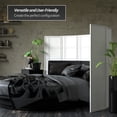 thumbnail image 3 of Red Lantern 5 ft. Tall Double Cross Shoji Screen - White - 3 Panels, 3 of 6