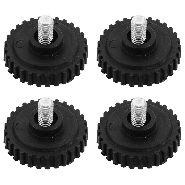 GOOHOCHY 4 piezas de pies de goma pequeños de repuesto para báscula digital de cocina, pies de repuesto para báscula de cocina de bolsillo.