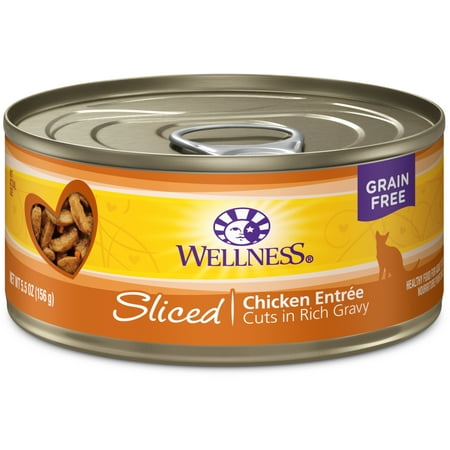 UPC: 0076344026860 | Wellness Complete Health Wet Canned Cat Food Sliced Chicken Entree 5.5oz Can (Pack of 24)