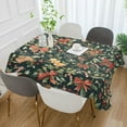 thumbnail image 2 of Yayeee Tablecloths 60" x 60" Rectangle Wrinkle Resistant Party Table Cover, Christmas Bows, 2 of 8