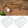 thumbnail image 1 of 16-grid Reptile Egg Incubator Box Eggs Tray Snake Lizard Chameleon Hatcher Hatching Tool, 1 of 7