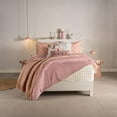 thumbnail image 6 of Ultra-Soft Full/Queen Size Sherpa Blanket, Cozy and Warm Double-Sided Plush Blanket, Cream and Blush, Pink Dream, 79" x 88", Machine Washable, 6 of 8