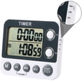 thumbnail image 2 of Digital Kitchen Timer Magnetic Large Screen Countdown Timer Clock 2 Channel Groups 99 Hours, 2 of 6