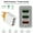 D# European plug, variant on Electronics Accessories - Home Travel Four ports AC USB Wall Charger for for Galaxy S8