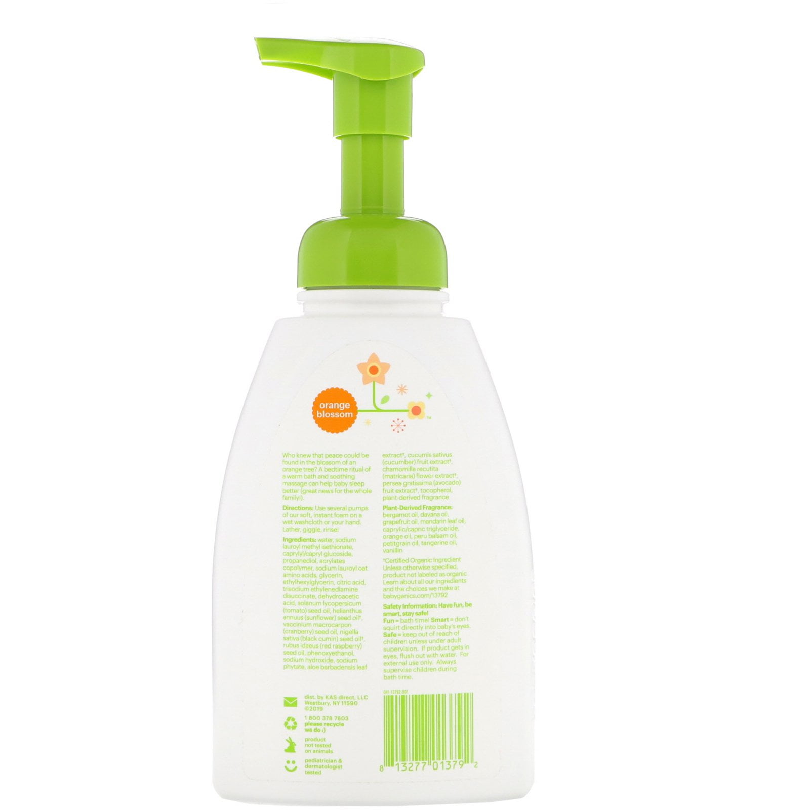babyganics shampoo and body wash walmart