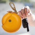 thumbnail image 1 of Cartera Retro de Yinane Bolsa de Cuero Artificial Amarillo Bolsa de almacenamiento de dados, 1 of 8
