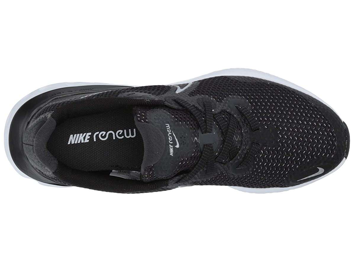 Nike Kids Renew Run (Big Kid) Black/Metallic Silver/White/Wolf Grey - image 4 of 6