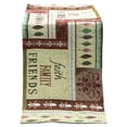thumbnail image 3 of Faith, Family, Friends Tapestry Table Runner Red/Green, 70 inch, 3 of 6
