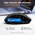 thumbnail image 4 of Mouse Inalámbrico UGREEN Negro Ergonómico 6 Botones 4K dpi para PC y Mac, 4 of 11