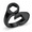 Black, variant on Men's Wrench and Nut Ring, Stainless Steel Mechanical Ring, US Sizes 7-13, Birthday Gift for Him