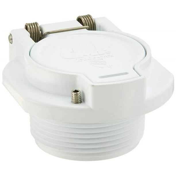 SuperPro 25505000000 1.5 in. MPT Vacuum Lock Fittings White