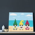 thumbnail image 3 of Naloa Gnomes On The Beach Print Canvas Bathroom Wall Art,Bathroom Wall Art Decoration, Canvas Poster Prints,Decorative Paintings for Living Room, Bathroom, Kids Room, 3 of 6