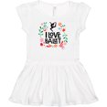 thumbnail image 3 of Inktastic Ballerina Dancer I Love Ballet Girls Baby Dress, 3 of 5