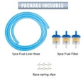 thumbnail image 7 of 1 Set Motorcycle Fuel Line Hose Clamps Fuel Filters for CRF50 70 90 150CC ATV Moped Scooter Blue, 7 of 7