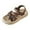 Khaki, variant on Krdevn Toddlers Girls Summer Sandals - Butterfly Heart Strap Breathable Lightweight Comfortable Footwear for Casual Outdoor Play Everyday Wear,8-9 Years