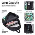 thumbnail image 6 of Naloa Happy Mother's Day1 Print Large Capacity Backpack Lunch Bag Pencil Case Combination 3 Piece Set for Student, 6 of 8