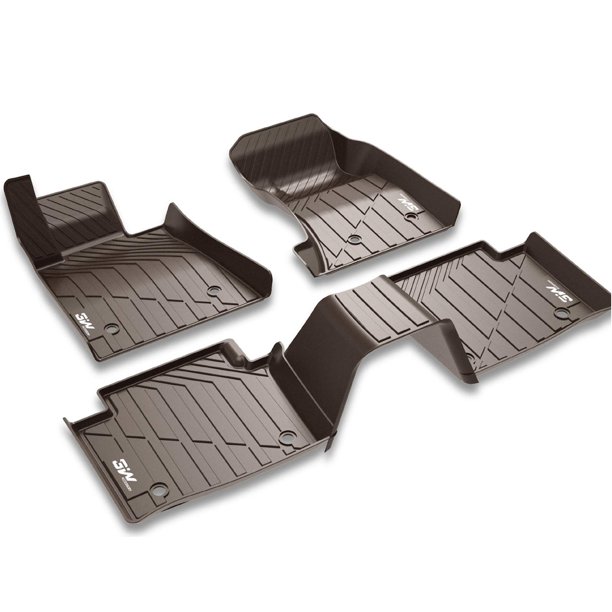 3W Floor Mats for Cadillac XT5 (20162020) Custom Fit Car Front Rear